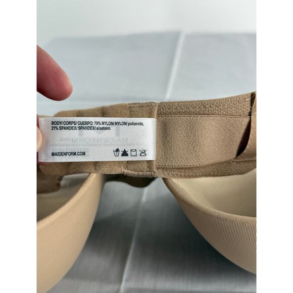 NEW Maidenform Womens 36C Pushup Plus Shaping Strapless Bra with 5-Way Straps - Picture 6 of 9